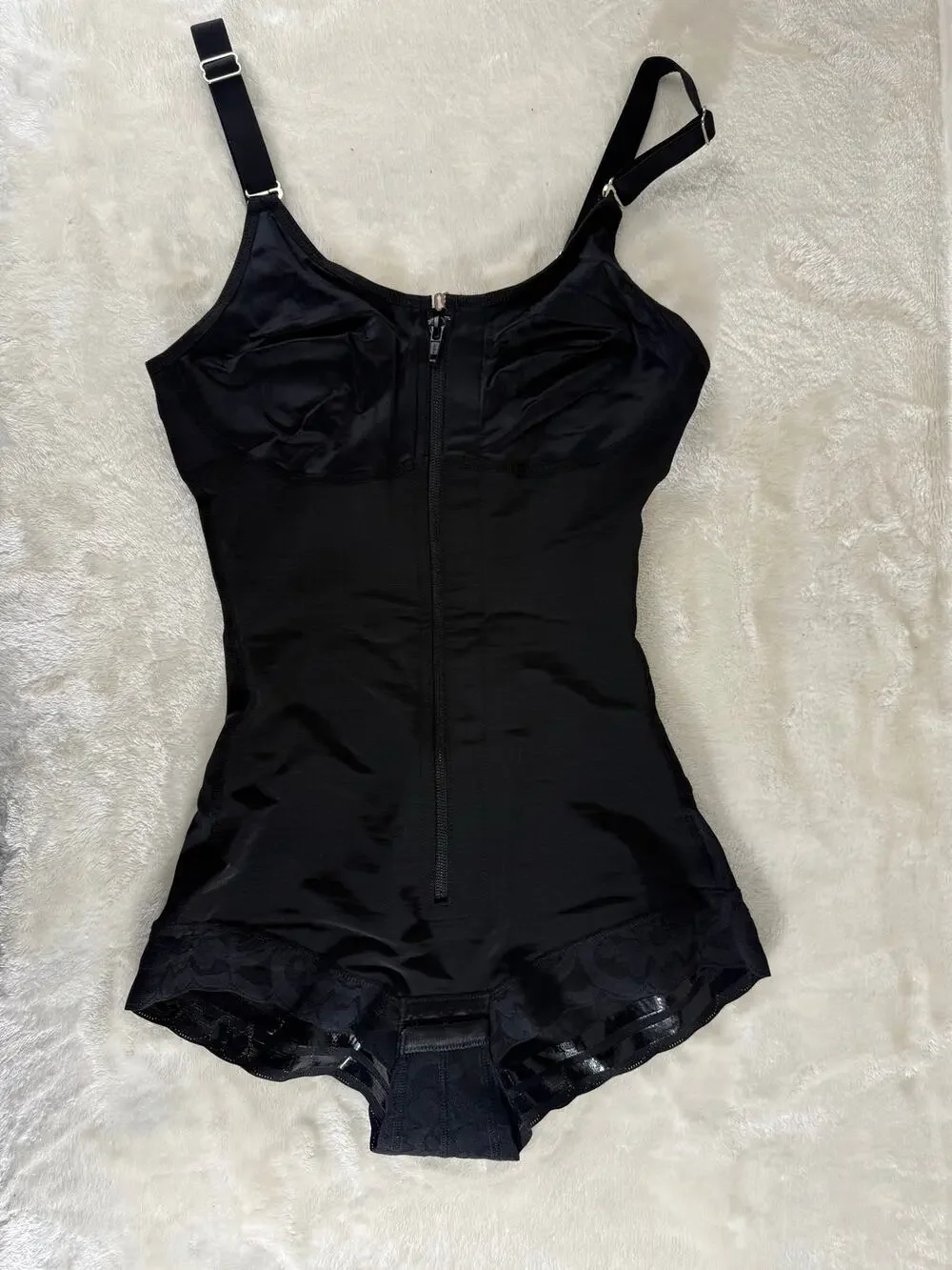 Yianna Fajas Columbianas Shapewear Women's Size XS 7508 Zip Front / Crotch Clasp